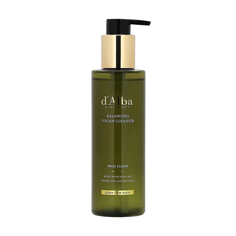 Балансувальний м'який засіб для вмивання D'Alba Mild Skin Balancing Vegan Cleanser, 200 г